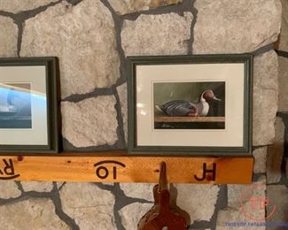 MICHAEL WEBER Original Duck Decoy Water Colors