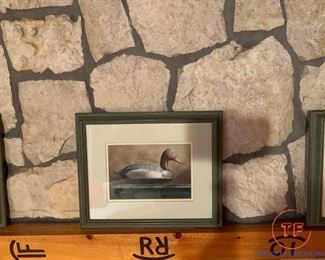 MICHAEL WEBER Original Duck Decoy Water Colors