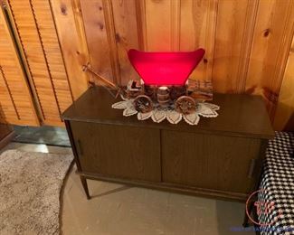 Vintage Record Cabinet