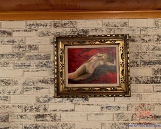 Original Oil on Canvas Nude Art by SORMANI