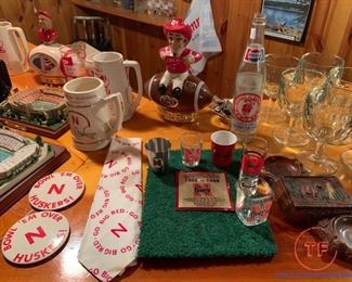 Vintage Nebraska Football HUSKER Collectibles