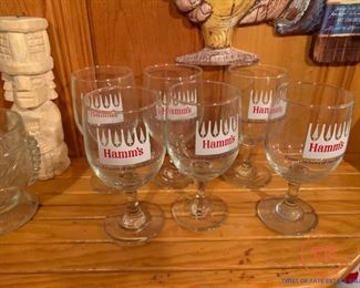 HAMM's Beer Glasses