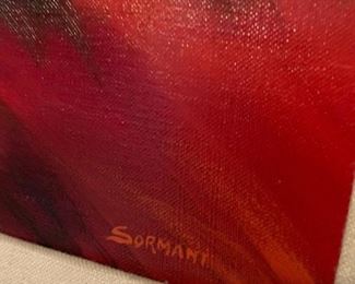 Original Oil on Canvas Nude Art by SORMANI