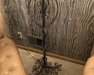 Vintage Metal Gothic Style Floor Lamp