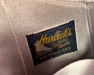 HARLICK'S Custom Ice Skates with Case