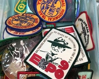 BSA Pins and Badges.