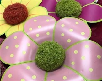 Fun Floral decorations.