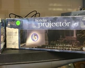 Project your Holiday image on the house