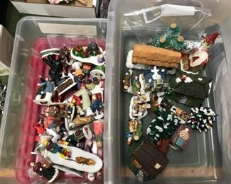 Dept 56 and other brand figures