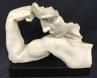 Ceramic Sculpture of Figure, Statue artwork