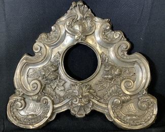 Metal Rococo Style Wall Fixture