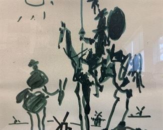 Pablo Picasso Horses Offset Lithograph