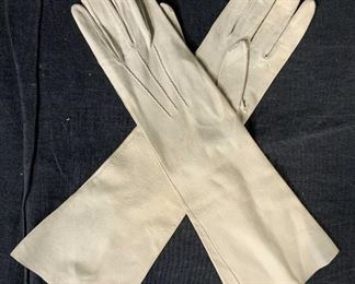 Vintage LAURENT Suede Gloves, France