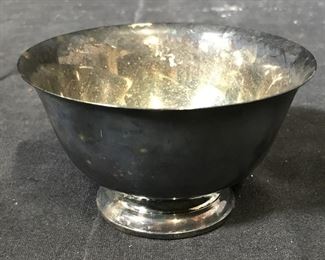 Metal Opalescent Bowl
