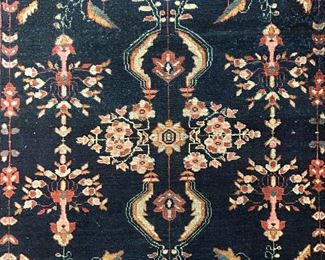 Vintage Handmade Oriental Wool Rug