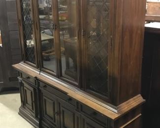 Carved Wooden DREXEL China Cabinet