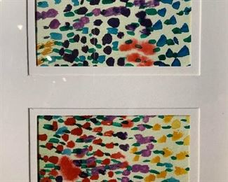 Abstract Lithograph Artwork