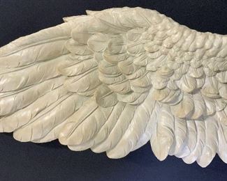 Signed TOSCANO Wing Wall Decorative Hanging