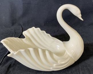 Vintage LENOX China Swan Bowl