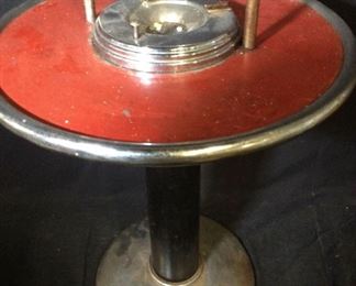 Vintage HOWELL Metal Ashtray Table, c. early 1900s