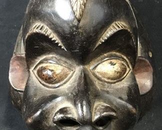 African Tribal Liberian Dan Face Mask
