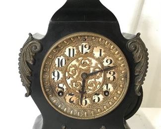 Vintage ANSONIA CLOCK CO Metal Mantle Clock