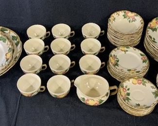 Lot 65 Johnson Brothers Ceramic Dishes & Teacups