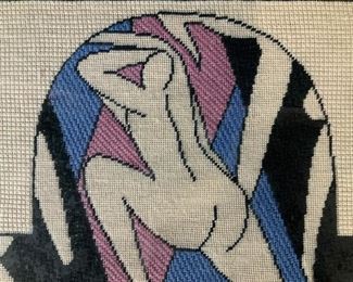 Needlepoint Artwork in the style of MATISSE