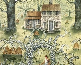 CAROL ENDRES Offset Lithograph Beekeepers Inn