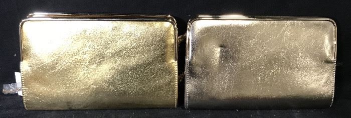 MELIE BIANCO Pair New with Tags Metallic Purses