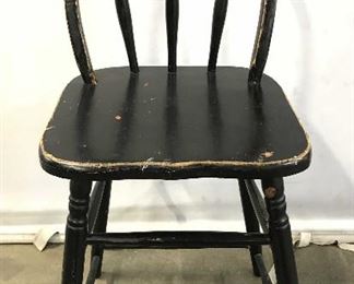 Antique Carved Wooden Chair