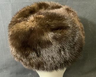 Vintage ABRAHAM & STRAUS Fur Hat