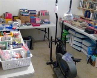 Exercise your new hobby? 