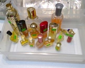 Vintage perfume bottles