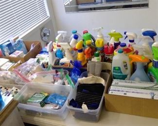 Cleaning supplies