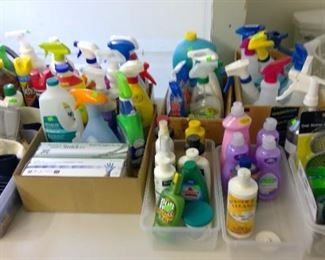 Cleaning supplies
