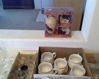 5 piece ceramic dipping set