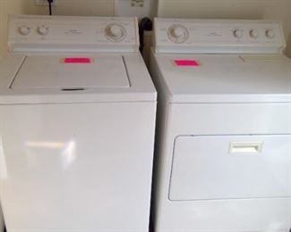 Whirlpool Ultimate Care Washing Machine and Whirlpool Supreme Dryer