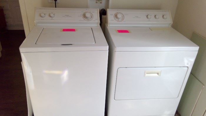 Whirlpool Ultimate Care Washing Machine and Whirlpool Supreme Dryer