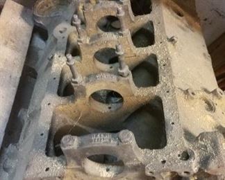 1964 corvette 327 engine block 