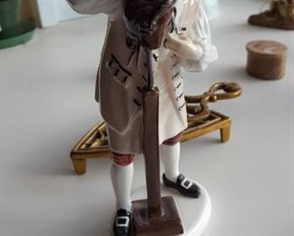 Royal Doulton figurine wig maker