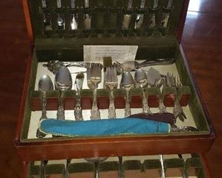 One of several flatware sets