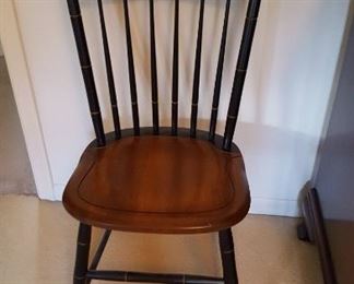 Antique stenciled chair