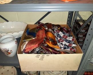 Collection of vintage and neckties