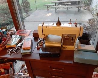 Vintage Singer sewing machine