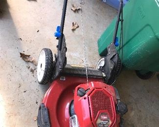 Toro pull start mower
