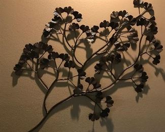 Metal wall art