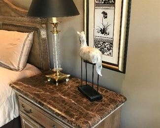 Marble top Night stand