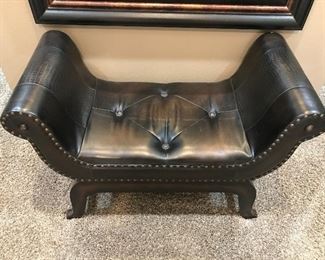 Leather seat