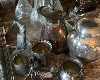 Fine Victorian silver plate